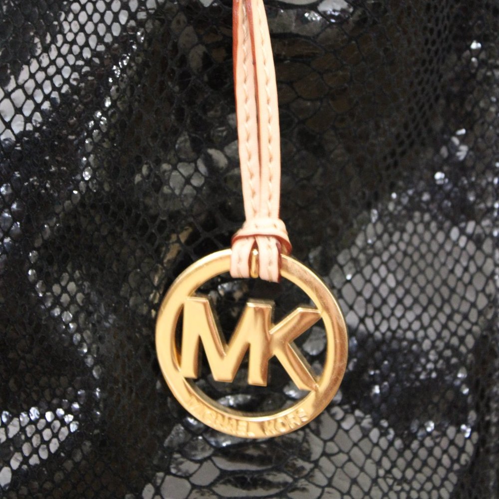 Michael Kors Black Tote - Picture 3 of 11